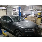 Фото та відео. Ремонт рульової електро рейки ЕПК подрулівання задньої осі AUDI Q7 (4M) 3,0б 2017. OE 4M0501055H, 4M0909145G, 7818177333. Наряд К1206 2018.10.08